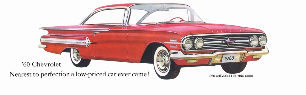 1960 Chevrolet Buying Guide Brochure